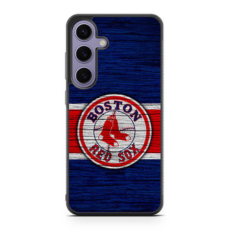 Boston Red Sox Wooden Style Samsung Galaxy S24 Series Case