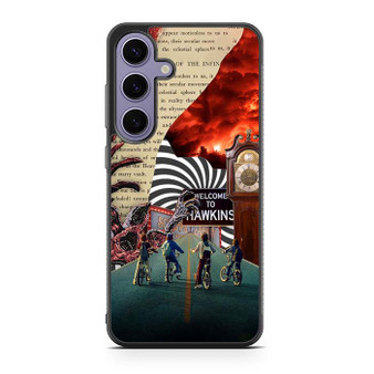 Stranger Things Wlcome to Hawkins Samsung Galaxy S24 Series Case