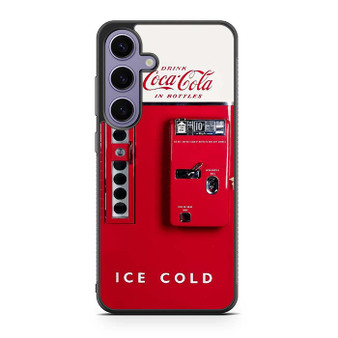 Coca Cola Vending Mechine Ice Cold Samsung Galaxy S25 Case