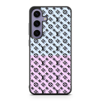 Louis Vuitton Blush & Blue Luxe Samsung Galaxy S25 Case