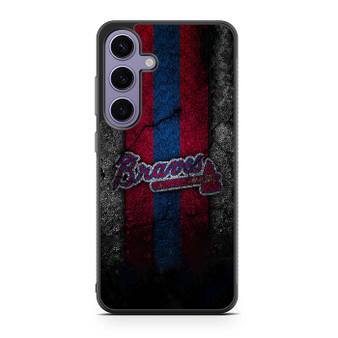 Atlanta Braves Asphalt Style Samsung Galaxy S25 Series Case