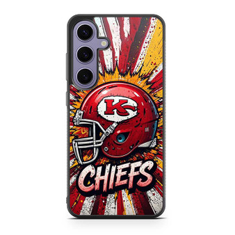 Kansas City Chiefs Drip Helmet Samsung Galaxy S25 Series Case
