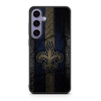 New Orleans Saints Asphalt Style Samsung Galaxy S25 Series Case