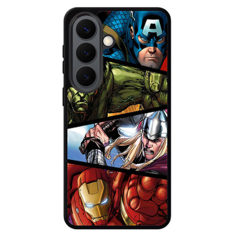 Captain America and Hulk and Thor and Iron man Samsung Galaxy S26 Case