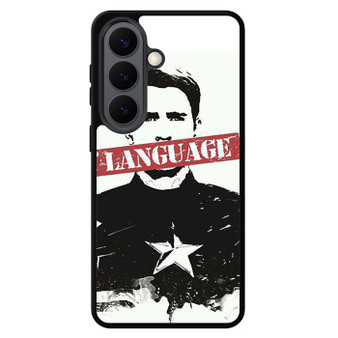 Captain America Language Samsung Galaxy S26 Case