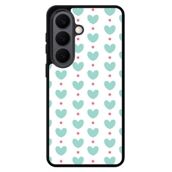Heart in Light Blue Samsung Galaxy S26 Case