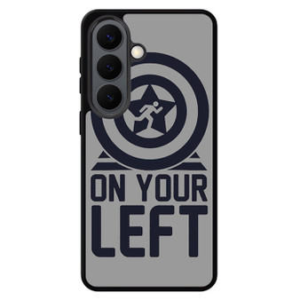On your left captain america 1 Samsung Galaxy S26 Case