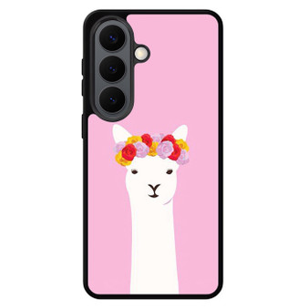 Pink Alpaca Samsung Galaxy S26 Case