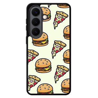Pizza And Humbergers Collages Samsung Galaxy S26 Case