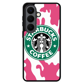 Starbucks Pink Camo Samsung Galaxy S26 Case