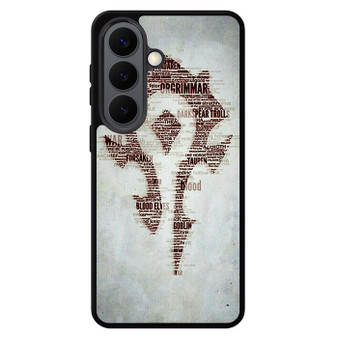 WARCRAFT Logo Samsung Galaxy S26 Case