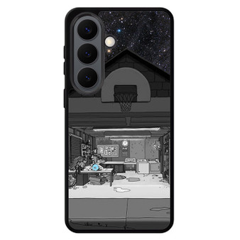 Rick and Morty in Garage Samsung Galaxy S26 Case