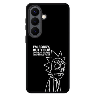 Rick and Morty Sarcasm Samsung Galaxy S26 Case