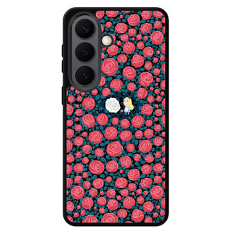 Alice in Wonderland Flowers Samsung Galaxy S26 Case
