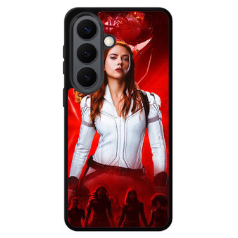 Black widow white suit Samsung Galaxy S26 Case