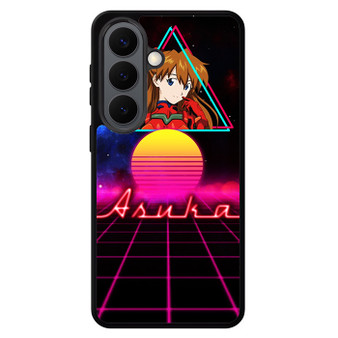 Evangelion Asuka Retrowave Samsung Galaxy S26 Case
