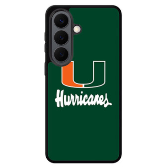 Miami hurricanes Samsung Galaxy S26 Case