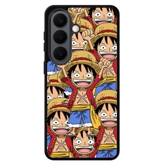 One Piece Monkey D Luffy Collage Samsung Galaxy S26 Case
