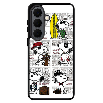 Snoopy Comic Art Samsung Galaxy S26 Case