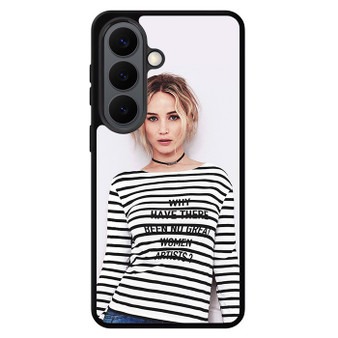 Jennifer Lawrence Natural Samsung Galaxy S26 Case