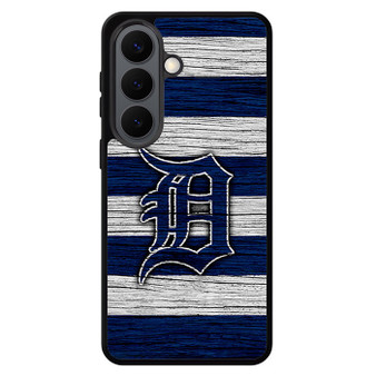 Detroit Tigers Wooden Style Samsung Galaxy S26 Case
