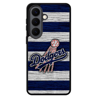 Los Angeles Dodgers Wooden Style Samsung Galaxy S26 Case
