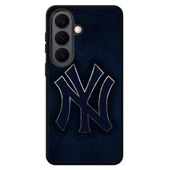 New York Yankees Blue metal Samsung Galaxy S26 Case