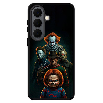 Pennywise Micheal Myers Jason Voorhees and Chucky Samsung Galaxy S26 Case