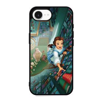Belle as Beauty and the Beast in Library iPhone 17e Case