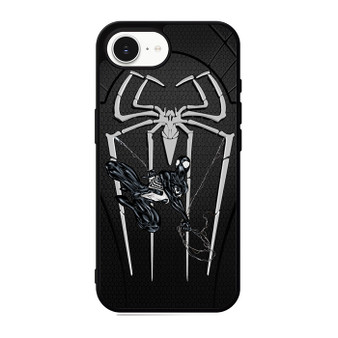 black spiderman logo iPhone 17e Case