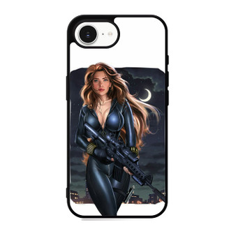 Black Widow With the Sniper iPhone 17e Case