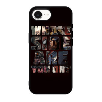 Captai america who side are you iPhone 17e Case