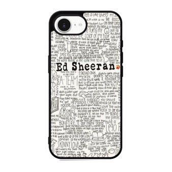 Ed Sheeran All Lyrics iPhone 17e Case