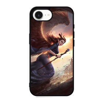 Maleficent as Angelina Jolie iPhone 17e Case