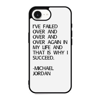 Michael Jordan Quotes iPhone 17e Case