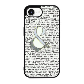 Of Mice & Men Lyrics 7 iPhone 17e Case