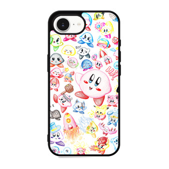 Kirby Paint Collage iPhone 17e Case