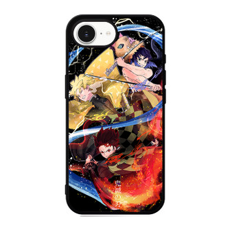 Demon Slayer Tanjiro Zenitsu and Inosuke iPhone 17e Case