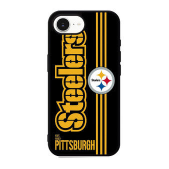 Pittsburgh Steelers Stripe iPhone 17e Case