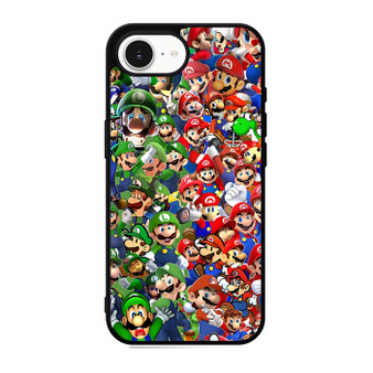 Mario Luigi Collages iPhone 17e Case