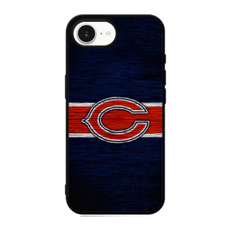 Chicago Bears Wooden Logo iPhone 17e Case
