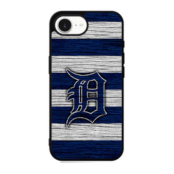 Detroit Tigers Wooden Style iPhone 17e Case