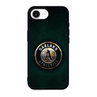 Oakland Athletics Green metal iPhone 17e Case