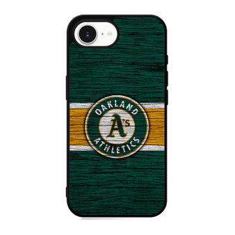 Oakland Athletics Wooden Style iPhone 17e Case
