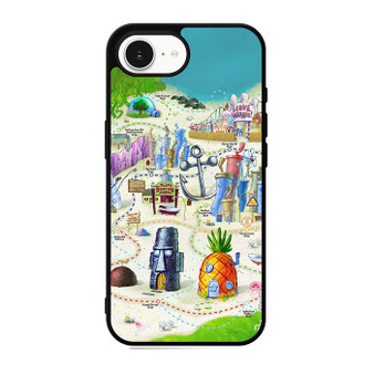 Spongebob Squarepants Maps iPhone 17e Case