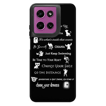 All Disney QUOTES Motorola Moto G 2026 Case