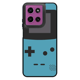 blue custom gameboy Motorola Moto G 2026 Case