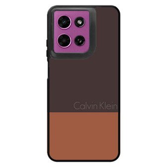Calvin Klein Brown Mix Motorola Moto G 2026 Case