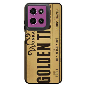 golden ticket willy wonka Motorola Moto G 2026 Case