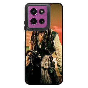 jack sparrow pirates of the caribbean 3 Motorola Moto G 2026 Case